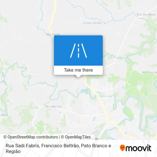 Rua Sadi Fabris map