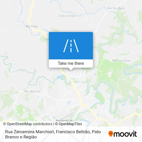 Rua Zercemina Marchiori map