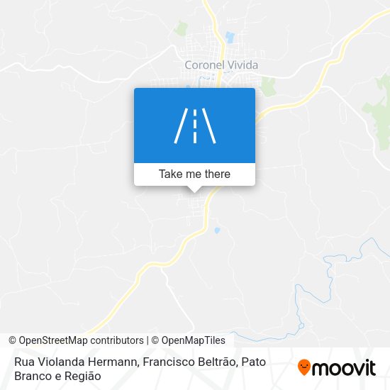 Rua Violanda Hermann map
