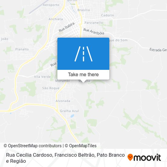 Rua Cecília Cardoso map