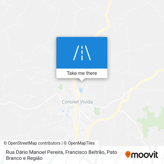 Rua Dário Manoel Pereira map