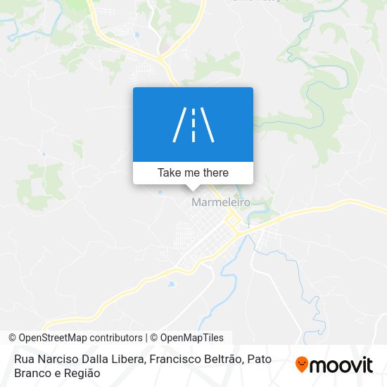 Rua Narciso Dalla Libera map