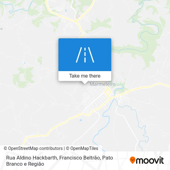 Rua Aldino Hackbarth map