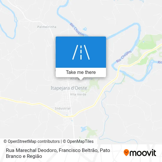 Rua Marechal Deodoro map