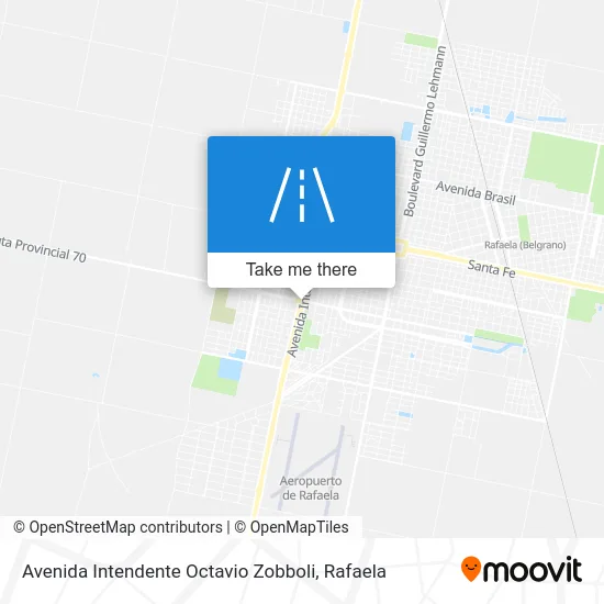 Avenida Intendente Octavio Zobboli map