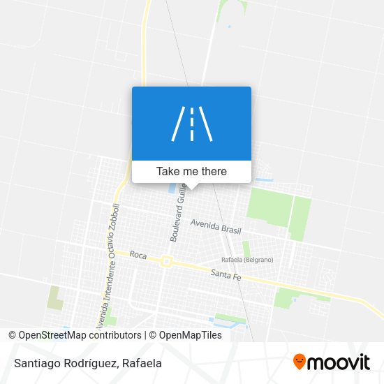 Santiago Rodríguez map