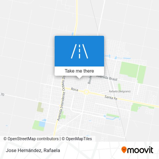 Mapa de Jose Hernández