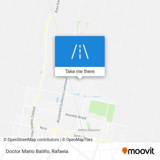 Doctor Mario Baliño map