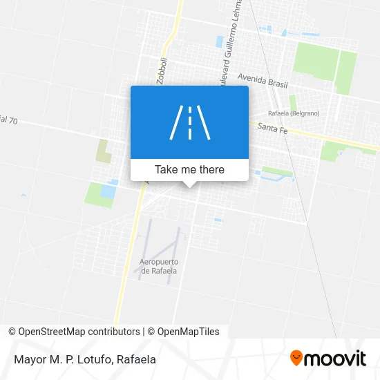 Mayor M. P. Lotufo map