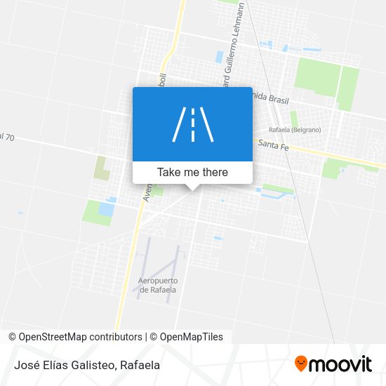 José Elías Galisteo map