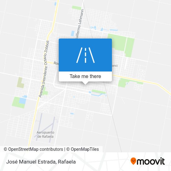 José Manuel Estrada map