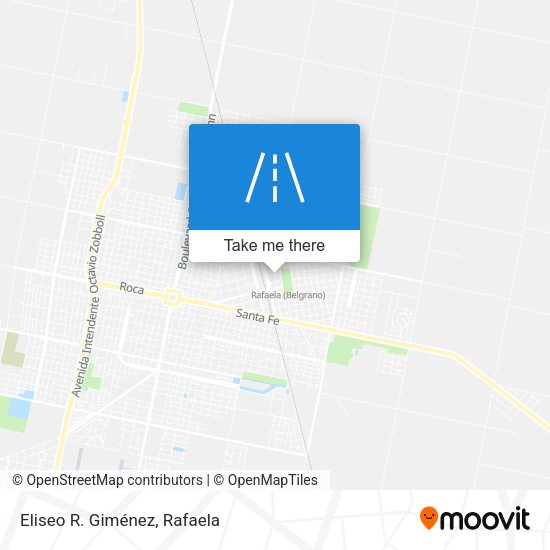 Mapa de Eliseo R. Giménez