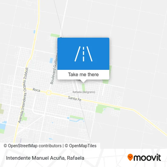 Intendente Manuel Acuña map