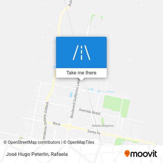 Mapa de José Hugo Peterlin