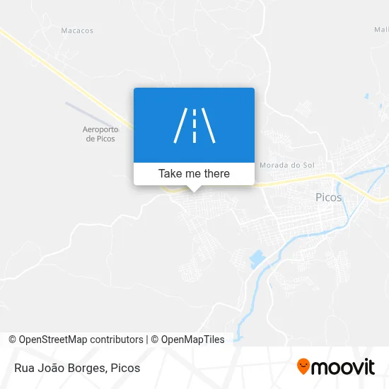 Rua  João Borges map