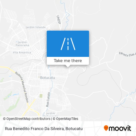 Rua Benedito Franco Da Silveira map