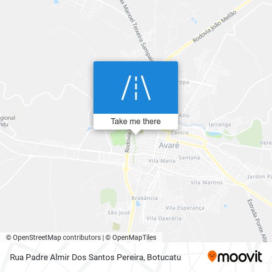 Rua Padre Almir Dos Santos Pereira map
