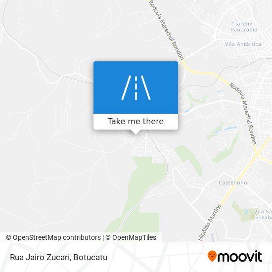 Rua Jairo Zucari map