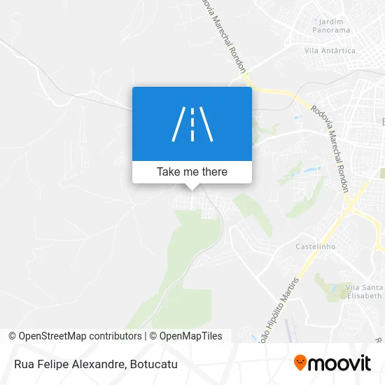 Rua Felipe Alexandre map