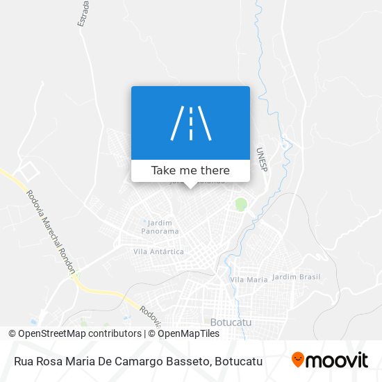 Rua Rosa Maria De Camargo Basseto map