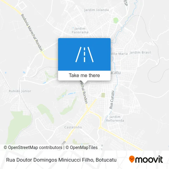Rua Doutor Domingos Minicucci Filho map
