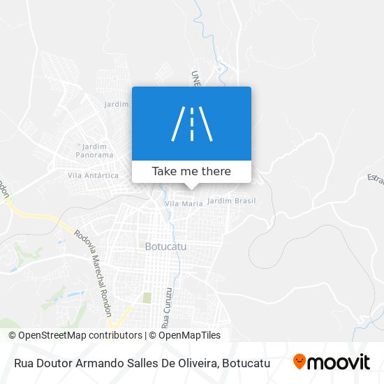 Rua Doutor Armando Salles De Oliveira map
