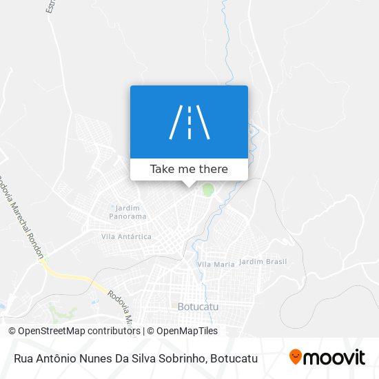 Rua Antônio Nunes Da Silva Sobrinho map