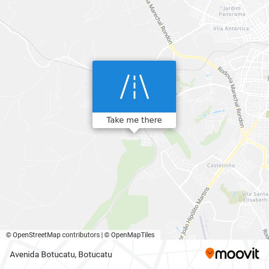 Avenida Botucatu map