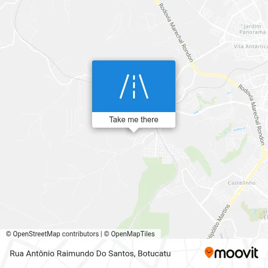 Rua Antônio Raimundo Do Santos map
