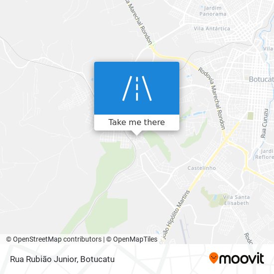 Rua Rubião Junior map