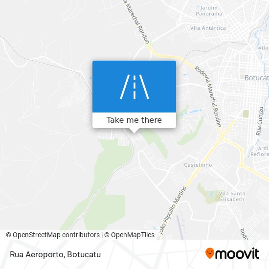 Mapa Rua Aeroporto