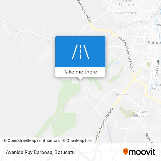 Avenida Ruy Barbosa map