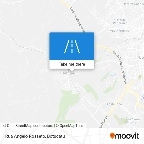 Rua Angelo Rosseto map