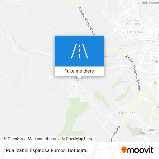 Rua Izabel Espinosa Fumes map