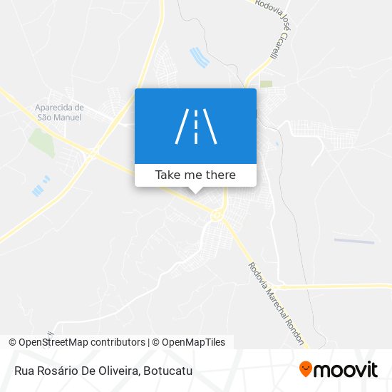 Mapa Rua Rosário De Oliveira