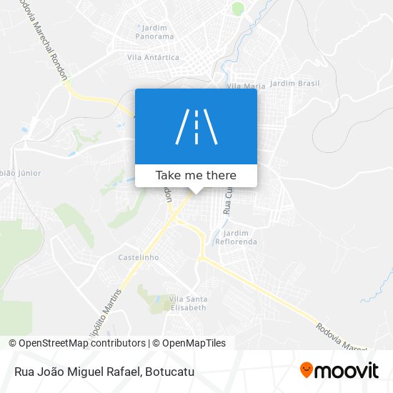 Rua João Miguel Rafael map