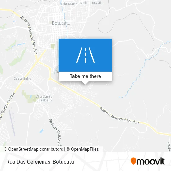 Rua Das Cerejeiras map