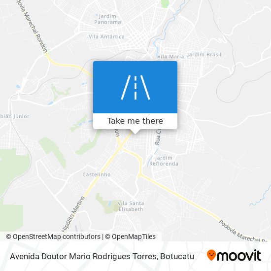 Avenida Doutor Mario Rodrigues Torres map