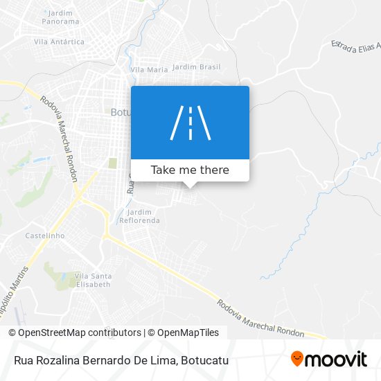 Mapa Rua Rozalina Bernardo De Lima