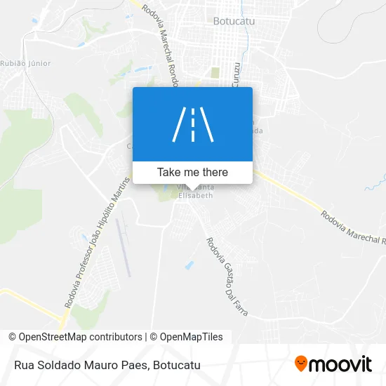 Rua Soldado Mauro Paes map