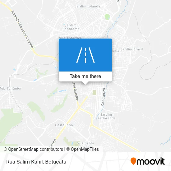 Rua Salim Kahil map