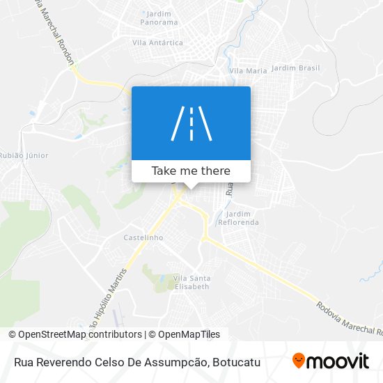 Rua Reverendo Celso De Assumpcão map