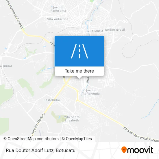 Rua Doutor Adolf Lutz map