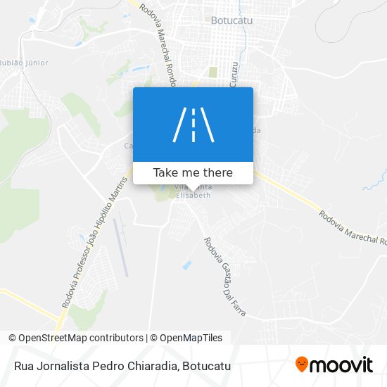 Rua Jornalista Pedro Chiaradia map