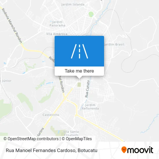 Rua Manoel Fernandes Cardoso map
