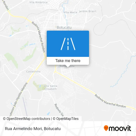 Rua Armelindo Mori map