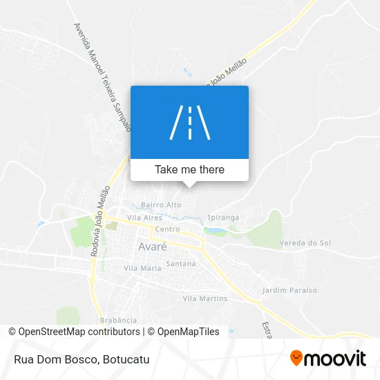 Rua Dom Bosco map