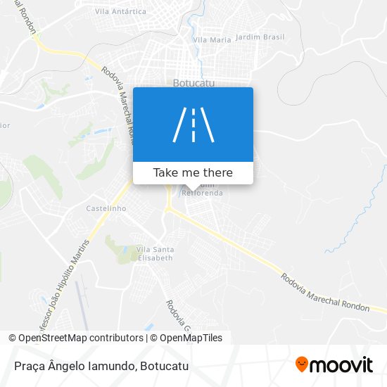 Mapa Praça Ângelo Iamundo