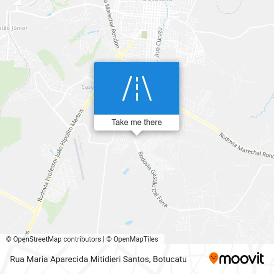 Rua Maria Aparecida Mitidieri Santos map
