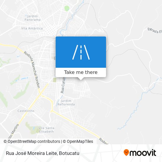 Rua José Moreira Leite map